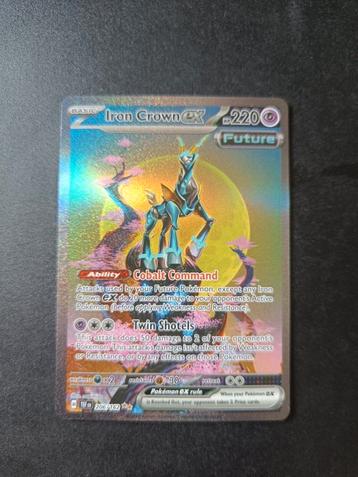 Iron Crown EX 206/162 Temporal Forces - Pokemon Kaart beschikbaar voor biedingen