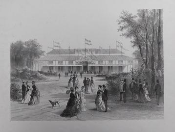 21 / Prent van Leiden ca 1890 beschikbaar voor biedingen