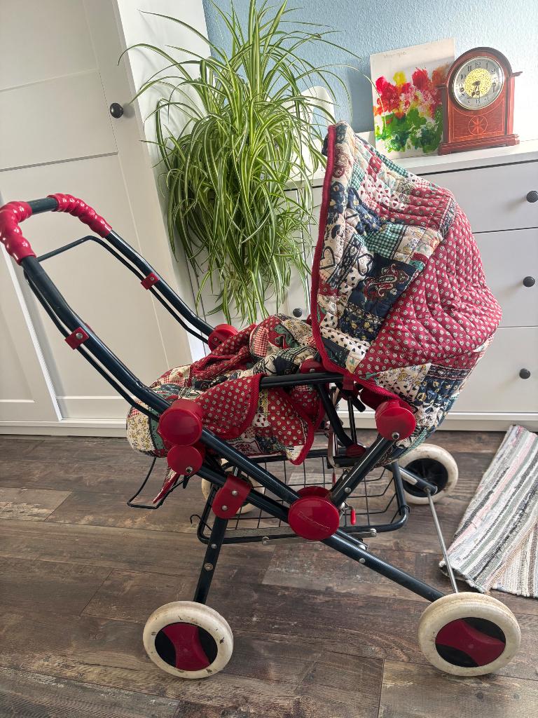 Poppenwagentje, Kinderen en Baby's, Speelgoed | Poppen, Ophalen, Gebruikt, Babypop