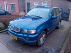 BMW X5 3.0 I 2001 Blauw, Auto's, BMW, Origineel Nederlands, Te koop, 5 stoelen, Benzine