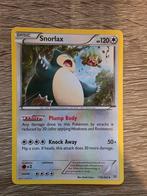 Snorlax 118/162 - Zeldzame Pokémon kaart, Ophalen of Verzenden, Zo goed als nieuw, Losse kaart