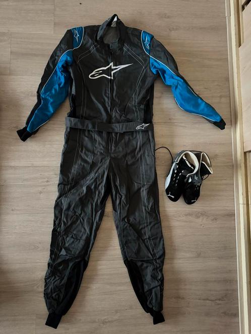 Karting Outfit: Alpinestar & Puma - Maat 54/L/40-41, Auto diversen, Autosport-onderdelen, Nieuw, Ophalen of Verzenden