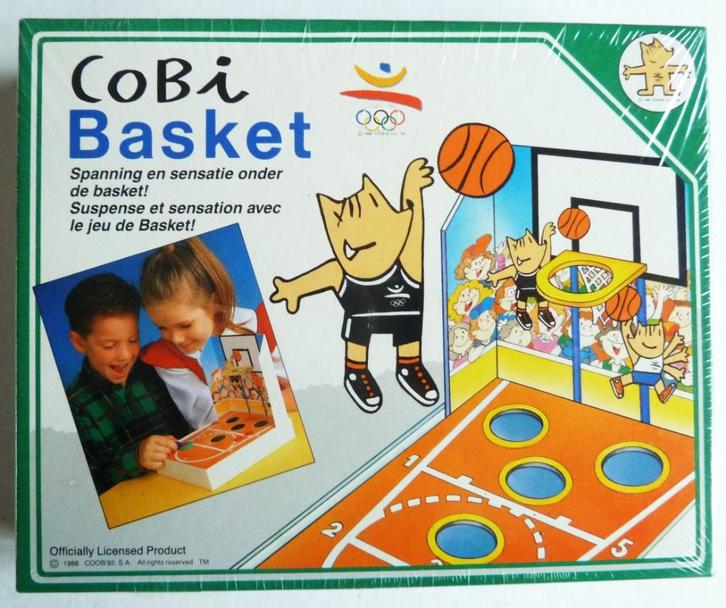 Cobi mascot Barcelona 92 playing Basket Ball  1988 spel, Verzamelen, Overige Verzamelen, Nieuw, Ophalen of Verzenden