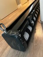 vidaXL knikarmscherm mechanische 4x3 m aluminium, Tuin en Terras, Zonneschermen, Ophalen, Zo goed als nieuw, 250 cm tot 450 cm