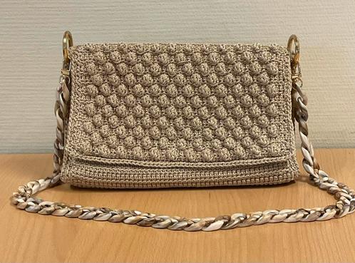 Handgemaakte tassen, gehaakt, Sieraden, Tassen en Uiterlijk, Tassen | Damestassen, Nieuw, Handtas, Overige kleuren, Ophalen of Verzenden