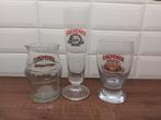 Gulpener bierglazen 3 stuks, Ophalen of Verzenden, Zo goed als nieuw, Glas of Glazen, Gulpener