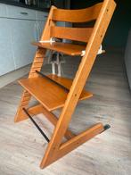 Stokke Tripp Trapp stoel met bijbehorend tuigje en glijders, Ophalen, Gebruikt, Meegroeistoel