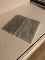 Grijze marmeren tegels, Ophalen, Gebruikt, Wandtegels, 20 tot 40 cm