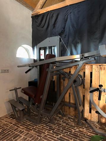 Schouder / shoulder press professional 125KG - MOET NU WEG! beschikbaar voor biedingen