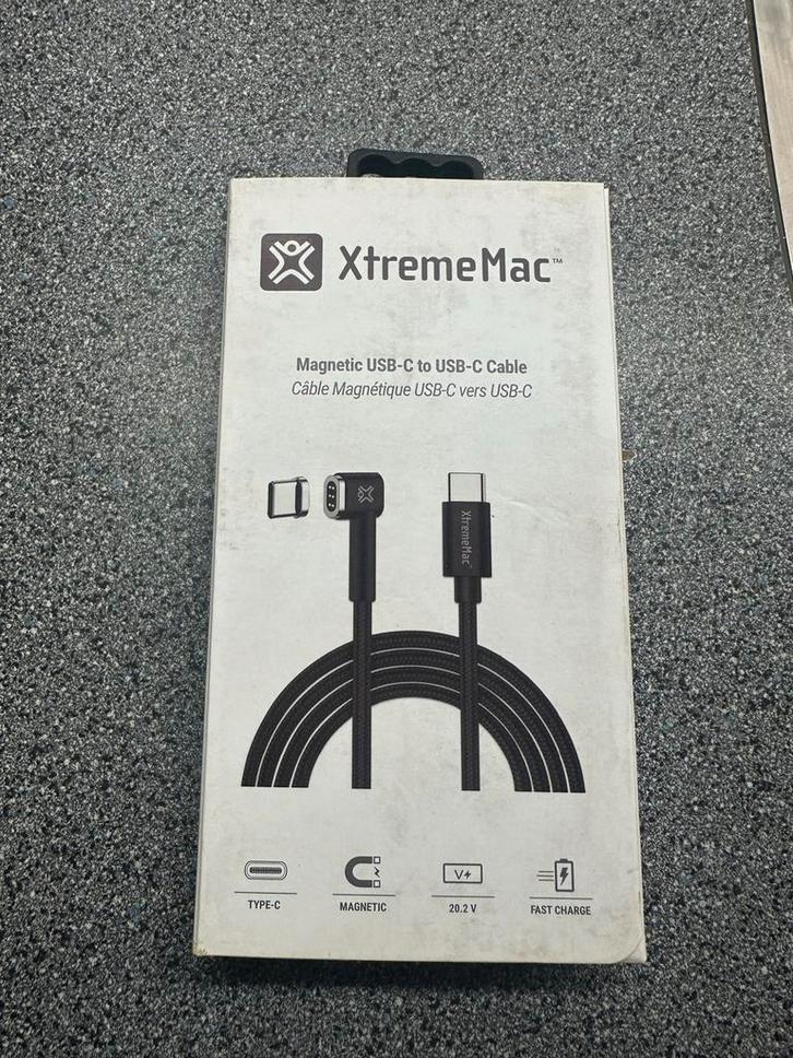 XtremeMac USB-C Magnetische Kabel - Nieuw!, Computers en Software, Pc- en Netwerkkabels, Nieuw, Ophalen of Verzenden