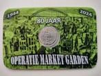 Coincard operatie market garden 1944 kwartje, Postzegels en Munten, Munten | Nederland, Ophalen of Verzenden, Koningin Juliana