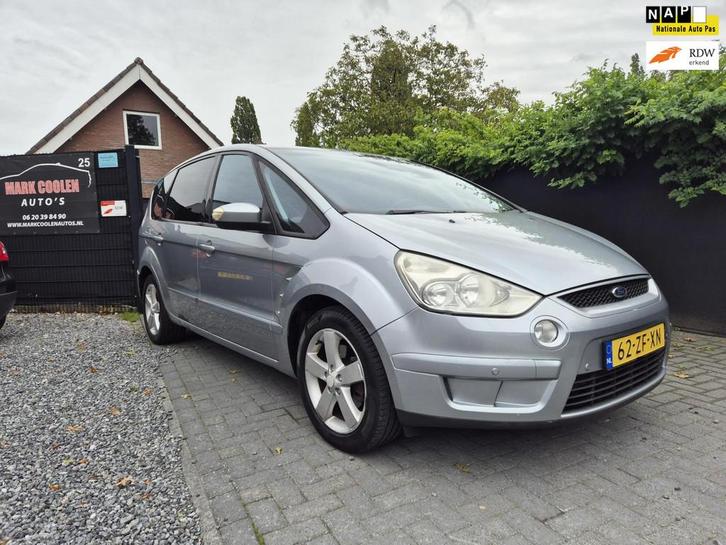 Ford S-Max 2.0-16V Trekhaak 17 Inch Velgen, Auto's, Ford, Bedrijf, Te koop, S-Max, ABS, Airbags, Airconditioning, Boordcomputer