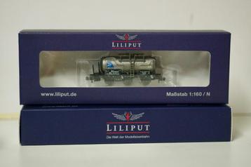 Liliput N-Spur 3-achsiger Kesselwagen ´B.B.O.-ORION´DB beschikbaar voor biedingen