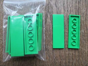 LEGO 2x6 Tile with groove * per 10st bright green * Nieuw beschikbaar voor biedingen