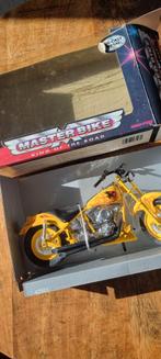 Motor master bike king of the road die-cast metal, Hobby en Vrije tijd, Modelauto's | 1:5 tot 1:12, Motor, Ophalen of Verzenden