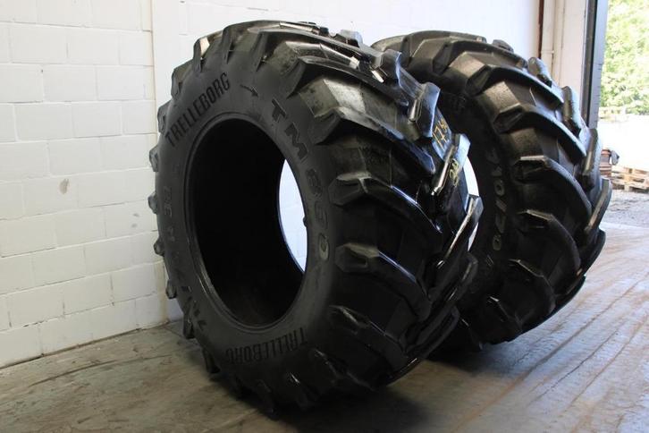 2 stuks 620/70R42 Vredestein TRAXION+ 25mm, Zakelijke goederen, Agrarisch | Onderdelen | Banden, Velgen en Assen, Ophalen