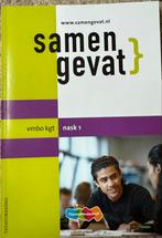 Samengevat Nask 1 VMBO KGT - Nieuw!, Ophalen of Verzenden, Nieuw, VMBO, Overige vakken