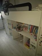 Hoogslaper met bureau en kast, Ophalen, Gebruikt, Hoogslaper