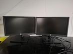 HP Monitoren - Dubbele Set, Computers en Software, Monitoren, Gebruikt, Full HD, Ophalen of Verzenden, HP