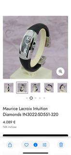Maurice Lactoix, Sieraden, Tassen en Uiterlijk, Horloges | Dames, Ophalen of Verzenden, Zo goed als nieuw, Leer, Overige merken