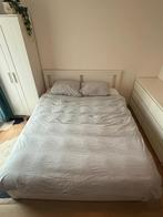 IKEA bed Brimnes 160x200 + matras, Ophalen, Zo goed als nieuw, Tweepersoons
