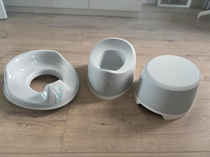 Bebe jou potje, wc bril verkleiner en opstapje, Kinderen en Baby's, Badjes en Verzorging, Zo goed als nieuw, Overige typen, Ophalen of Verzenden