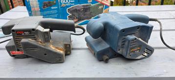 Bandschuurmachine 2x - Skil & King Craft beschikbaar voor biedingen