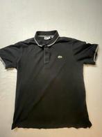 Lacoste Polo Zwart Maat S/M, Kleding | Heren, Polo's, Ophalen of Verzenden, Zo goed als nieuw, Maat 48/50 (M), Zwart