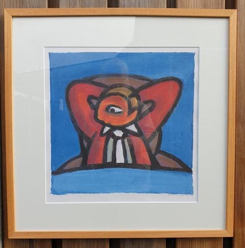 Rik Gorree - Simple Life - Unicaat Handgesign., Antiek en Kunst, Kunst | Schilderijen | Modern, Ophalen of Verzenden