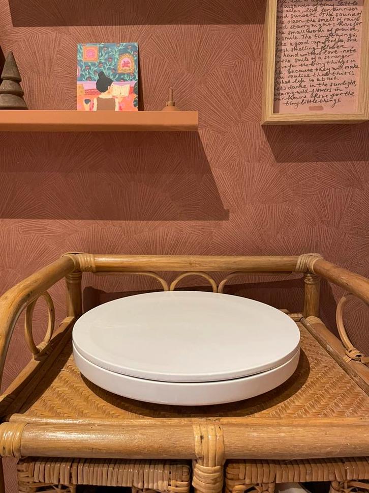 Ons hus prachtige schaal, Huis en Inrichting, Keuken | Servies, Zo goed als nieuw, Schaal of Schalen, Overige stijlen, Glas, Ophalen