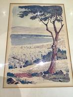 Twee aquarel schilderijen van Barrie Bart € 25 beide, Antiek en Kunst, Kunst | Schilderijen | Klassiek, Ophalen of Verzenden