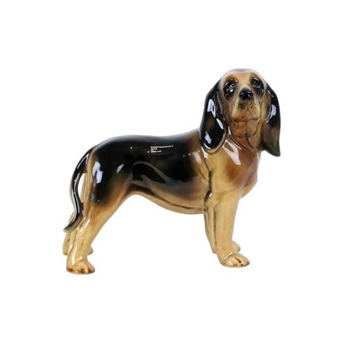 Beeld Sculptuur Bloedhond Coopercraft Hond Made England 22cm, Verzamelen, Beelden en Beeldjes, Zo goed als nieuw, Dier, Ophalen of Verzenden