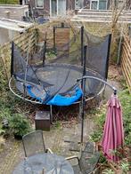 Gratis grote trampoline 370 diameter, Kinderen en Baby's, Speelgoed | Buiten | Trampolines, Gebruikt, Ophalen of Verzenden