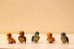 Vintage houten vogeltjes 49655, Ophalen of Verzenden, Gebruikt