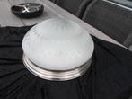 ZEER MOOIE GROPTE ART DECO PLAFONNIERE DIAMETER 45 CM, Huis en Inrichting, Lampen | Plafondlampen, Ophalen, Gebruikt, ART DECO
