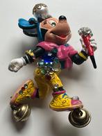 Minnie Mouse Bully rubberen broche met strass, Verzenden, Mickey Mouse, Zo goed als nieuw, Beeldje of Figuurtje