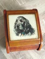 Metalen doosje met Cocker Spaniel, Ophalen of Verzenden