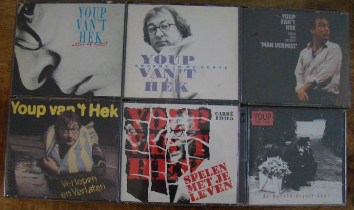 Youp Van t' Hek - 6X dubbel CD Nieuwjaar 1984-2001 I.Z.G.S., Cd's en Dvd's, Cd's | Humor en Cabaret, Zo goed als nieuw, Boxset