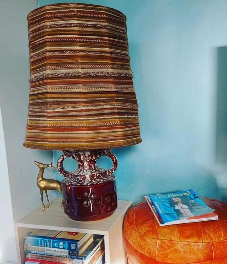 Fatlava vloerlamp, Antiek en Kunst, Antiek | Lampen, Ophalen of Verzenden