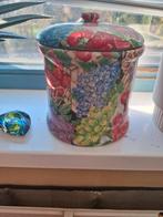 Aardewerken pot met fruit, Ophalen of Verzenden