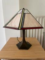 Vintage Tiffanny tafellamp, Ophalen, Zo goed als nieuw, Art-deco, Minder dan 50 cm