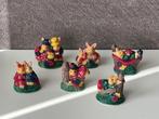 6 miniatuurtjes konijntjes / haasjes H 4 cm, Nieuw, Ophalen of Verzenden, Dier