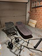 Stoel strecher en transportkar, Watersport en Boten, Hengelsport | Karpervissen, Ophalen of Verzenden, Zo goed als nieuw, Overige typen