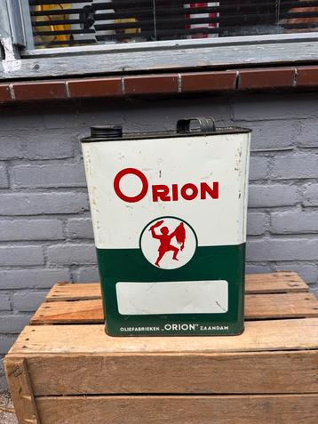 Vintage Orion Olieblikken Bus - Decoratief Item Verzamelaars beschikbaar voor biedingen