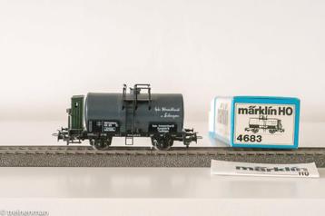 Marklin 4683 ketelwagen met remmershuis NIEUW in ovp (1x) beschikbaar voor biedingen