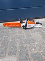 Stihl msa 120 kettingzaag te huur, Ophalen, Gebruikt