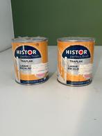 Traplak anti-slip 1L ,wit ral 9016 - History perfect finish, Doe-het-zelf en Verbouw, Verf, Beits en Lak, Wit, Nieuw, Ophalen of Verzenden