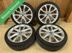 Originele Seat velgen 18inch 5x112 Hankook winterbanden, Ophalen, 18 inch, Gebruikt, Banden en Velgen