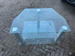 Glazen tv meubel, Huis en Inrichting, Ophalen of Verzenden, Minder dan 100 cm, 25 tot 50 cm, Glas