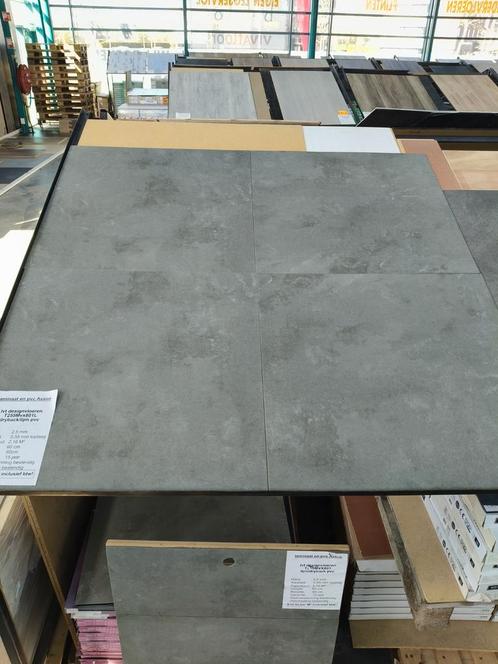 Restpartij lijm PVC Tegels Ivt Designvloeren! 14,95 per M²!!, Huis en Inrichting, Stoffering | Vloerbedekking, Nieuw, 75 m² of meer